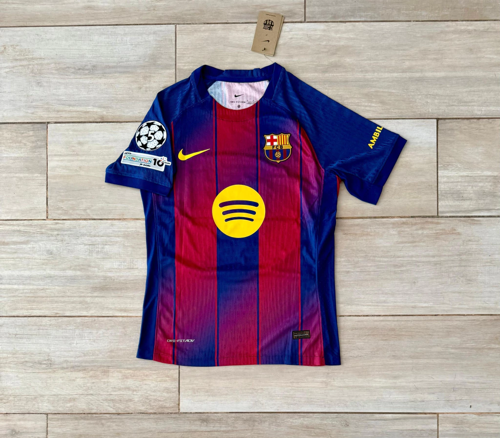 camiseta 25/26 barcelona titular tela jugador (copia)